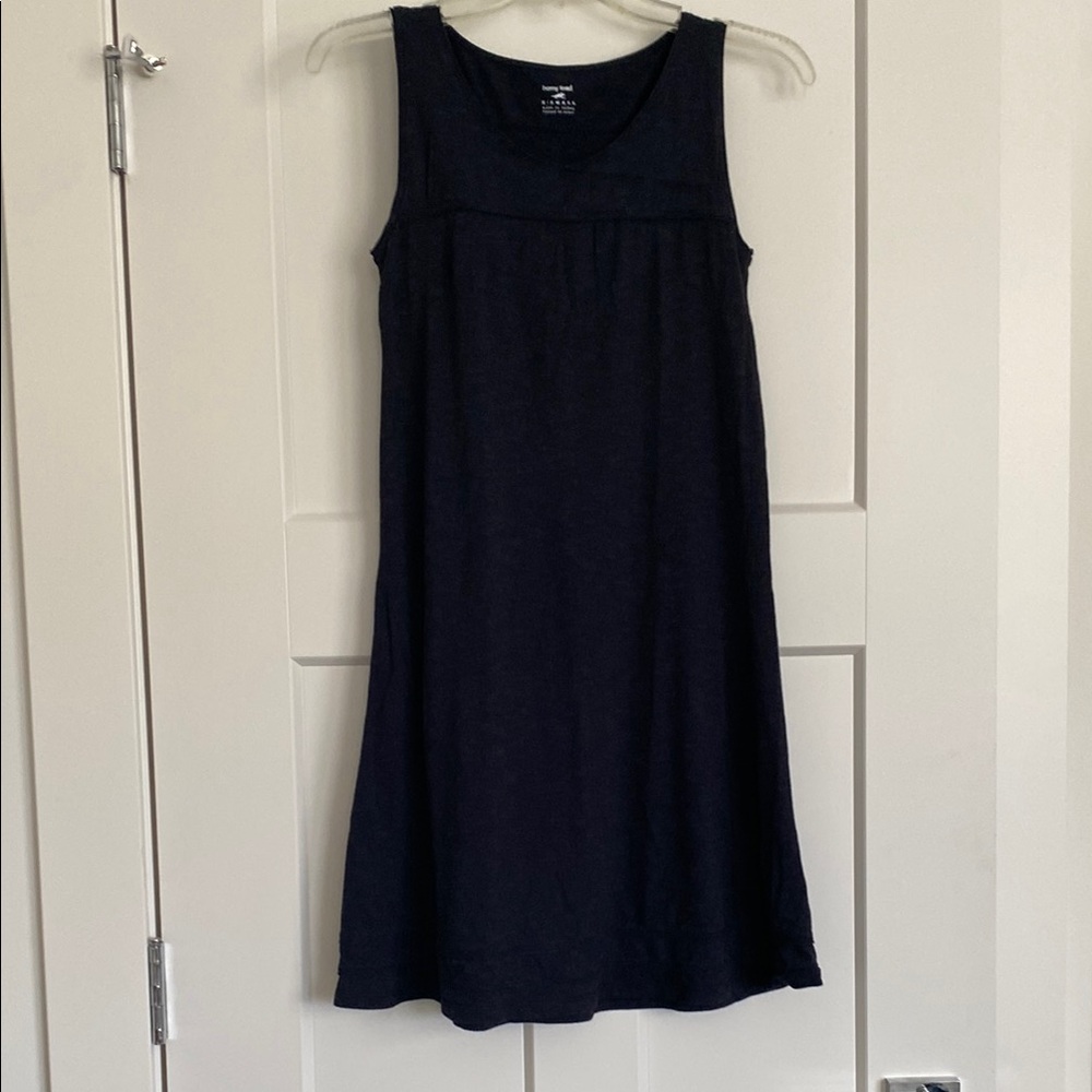 Horny Toad Black Heather Sleeveless Mini Dress